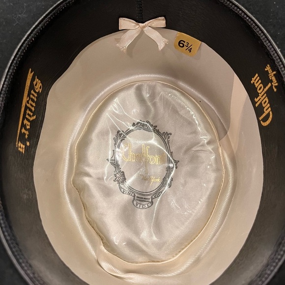 Vintage Chalfonte New York Fedora Hat - Size 6 3/4 - Classic Style Union Label - Picture 4 of 7